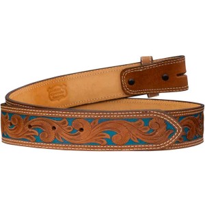 Pino Azul Leather Belt